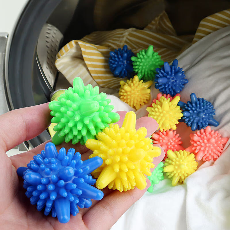 洗衣球 魔力去污球防缠绕家用洗衣机清洁球洗护球摩擦日本 (去污)超值大号10个装