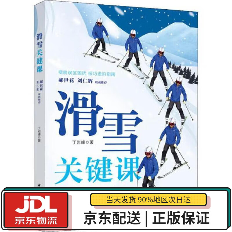 【全新送货上门】滑雪关键课 丁岩峰 中国轻工业出版社有限公司 9787518438525