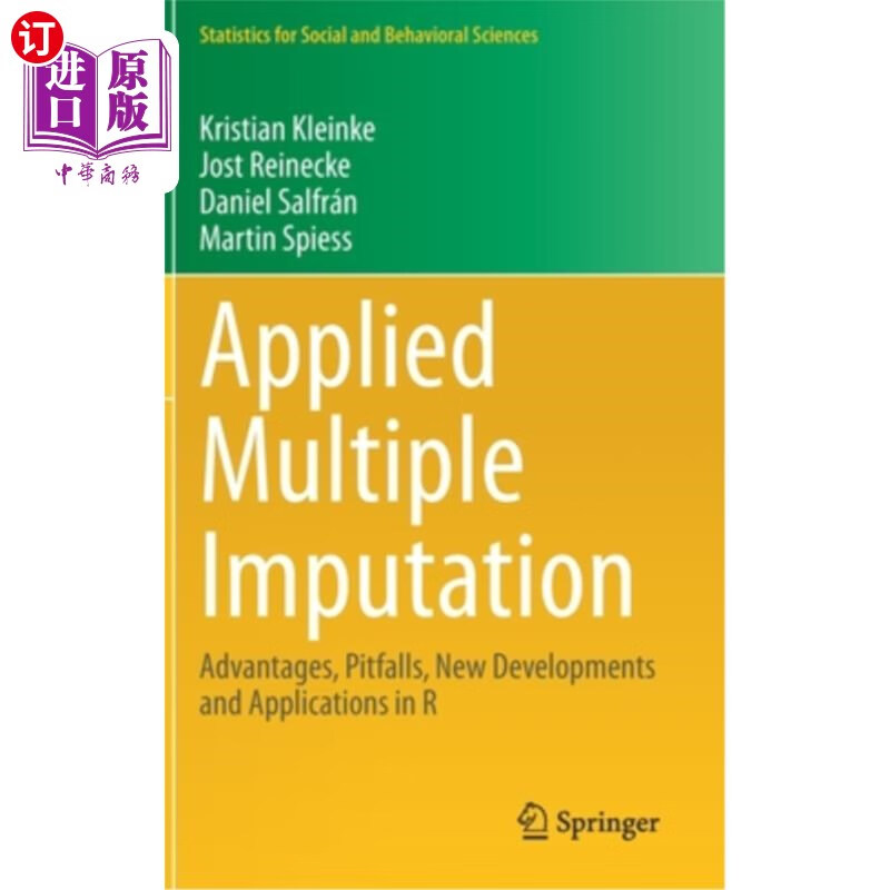 海外直订applied multiple imputation: advantages, pitfalls, new