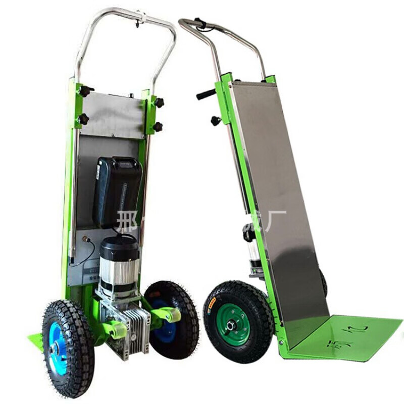 御舵电动爬楼车楼层货物搬运爬楼车手拉运输车载物爬楼梯机工具车 爬