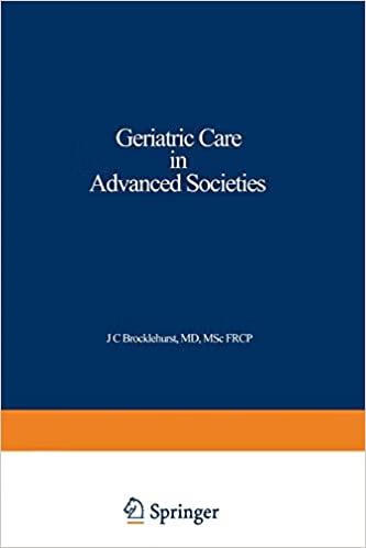 预订 geriatric care in advanced societies