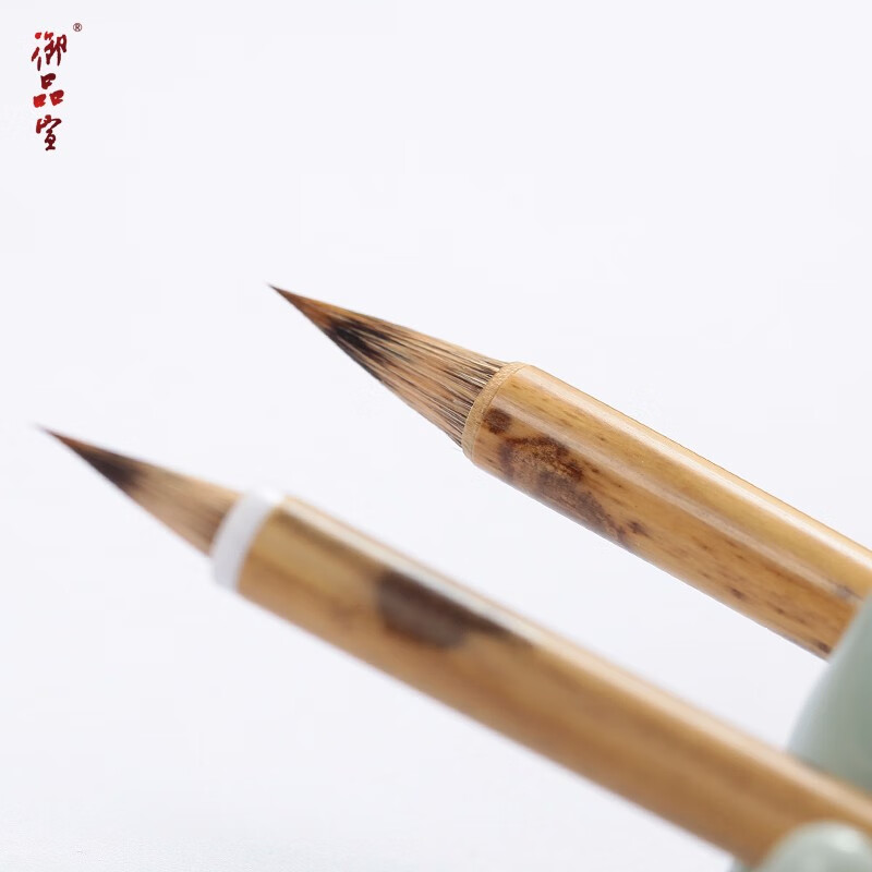 御品宣玲珑系列毛笔小楷中楷精品狼毫紫毫兼毫鸡距笔精品高档宣笔 玲珑小楷+玲珑中楷 大笔盒装