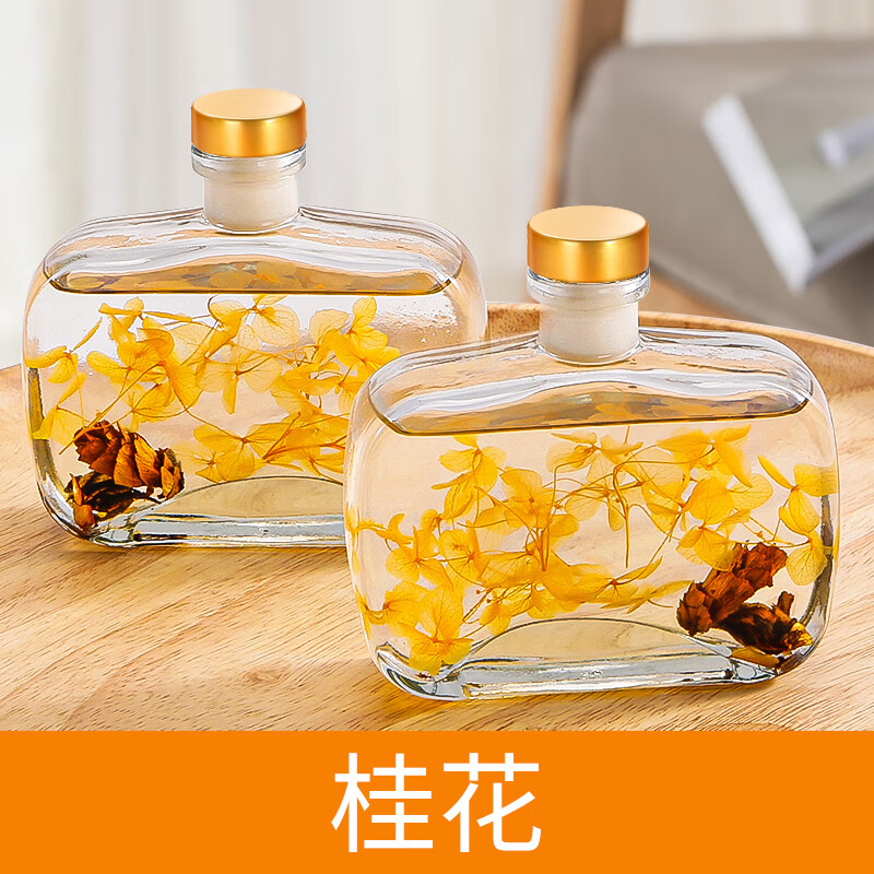 SNYD香薰室内持久家用空气清新剂香水留香厕所卫生间卧室香氛除臭 【桂花香】共2瓶 100ml