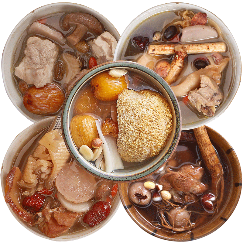 冠膳 陽(yáng)虛體質(zhì)套餐 盛陽(yáng)滋補參雞湯料包 廣州靚湯煲湯材料氣養血湯料