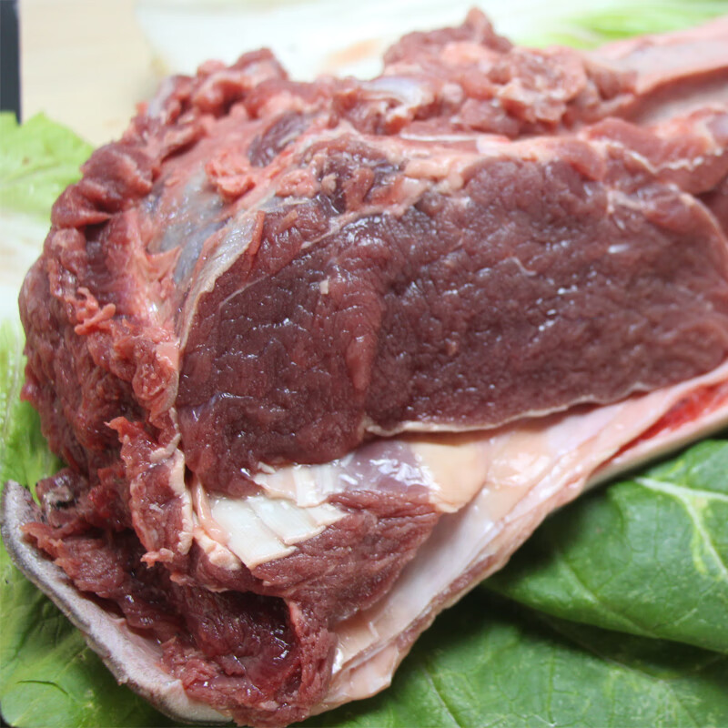 虎钢馋牛腿肉新鲜现杀5斤装贵州带皮嫩牛肉农家散养小黄牛生鲜的生
