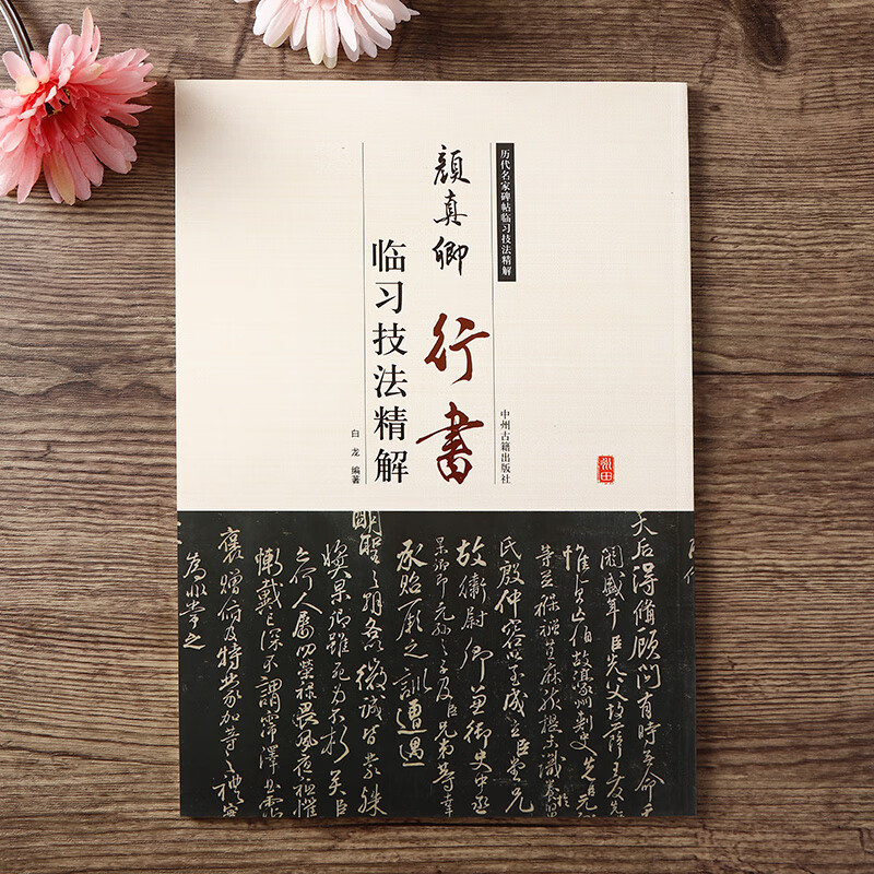 颜真卿行书临习技法精解祭侄文稿历代名家碑帖临习技法精解书籍行书书法毛笔字帖基础入门教程