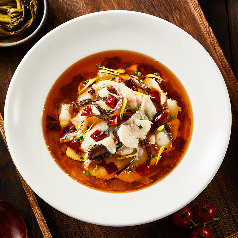 味盟淡水黑鱼片250g袋火锅组合方便预制菜懒人必备家庭聚餐老少皆宜