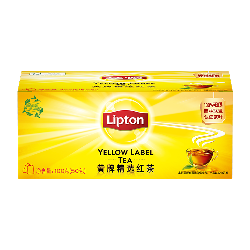 Lipton 立顿 黄牌 精选红茶 100g