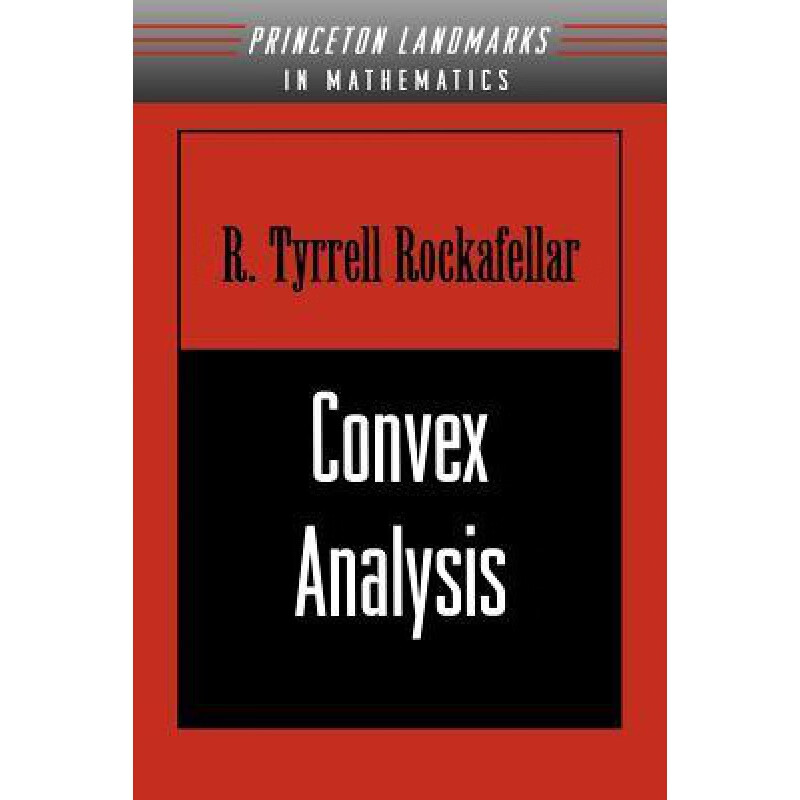 预订 convex analysis