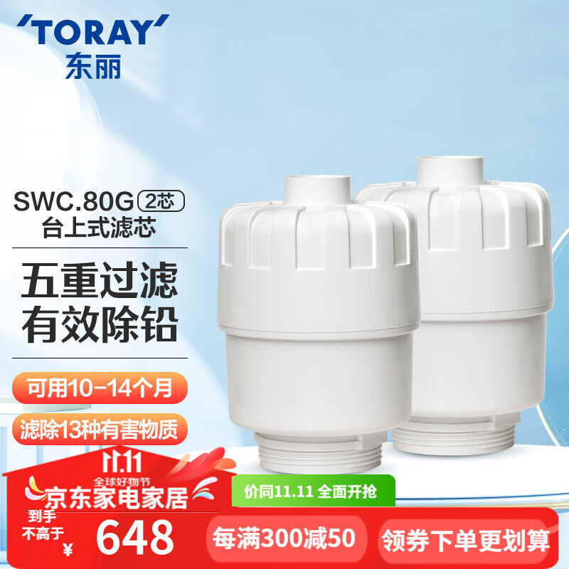 ������TORAY�� ��ˮ������̨ʽ���˾�ˮ����Ч��о���ع�����Ч�˳�13������ SWC.80G��2оװ��