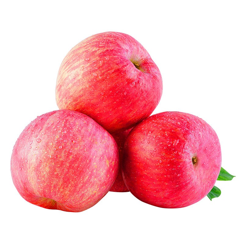 见果是果 陕西红富士苹果10斤装 时令新鲜水果苹果5斤装整箱 生鲜苹果水果 净重约5斤 果经75# 严选精品