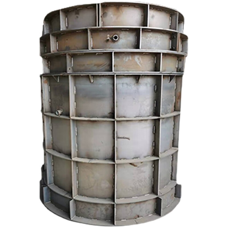 斯永达谦设定制检查井模具预制圆柱钢模板混凝土水泥检查井污水处理井