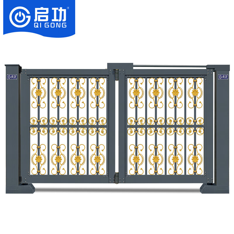 启功电动悬浮折叠门智能铝合金平移门工业大门14平方米