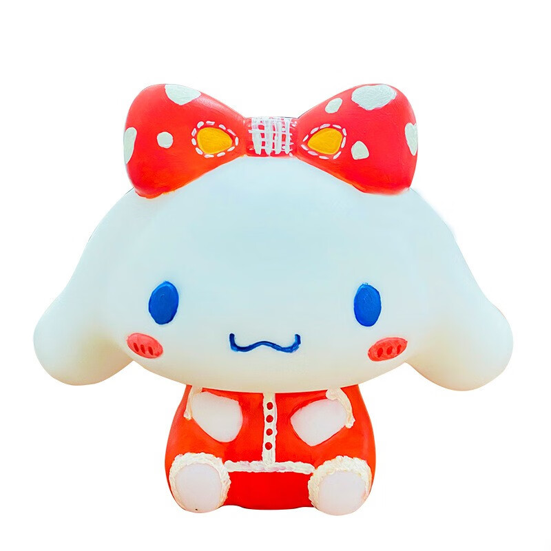 金归涂色娃娃白胚儿童涂色手工diy彩绘涂鸦娃娃石膏娃娃白胚 玉桂狗