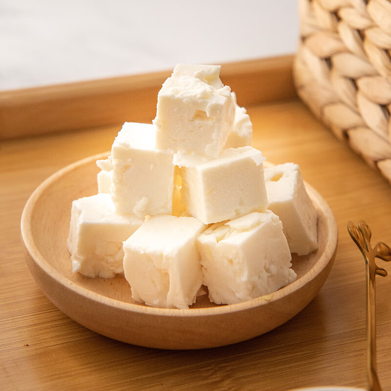 山羊奶酪芝士原装进口干酪西餐沙拉即食芝士块 菲达羊干酪100g(尝鲜款