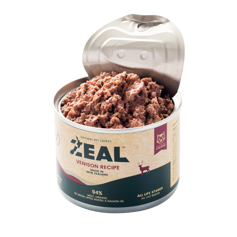 给猫咪最好的食物选择：ZEAL无谷猫罐头170g*3