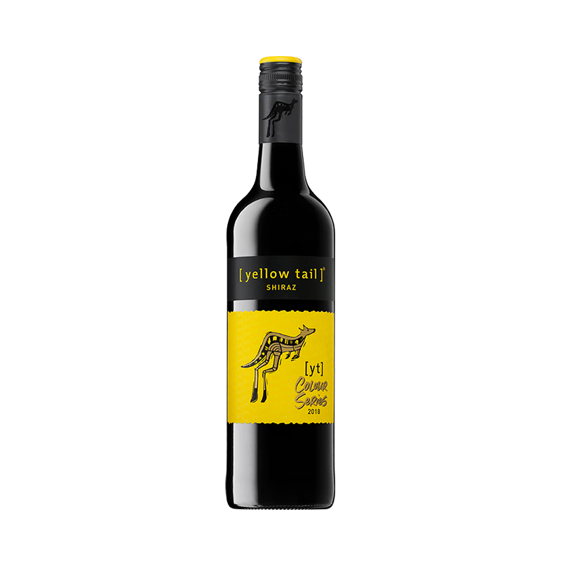 黄尾袋鼠 缤纷系列西拉红葡萄酒智利版 750ml