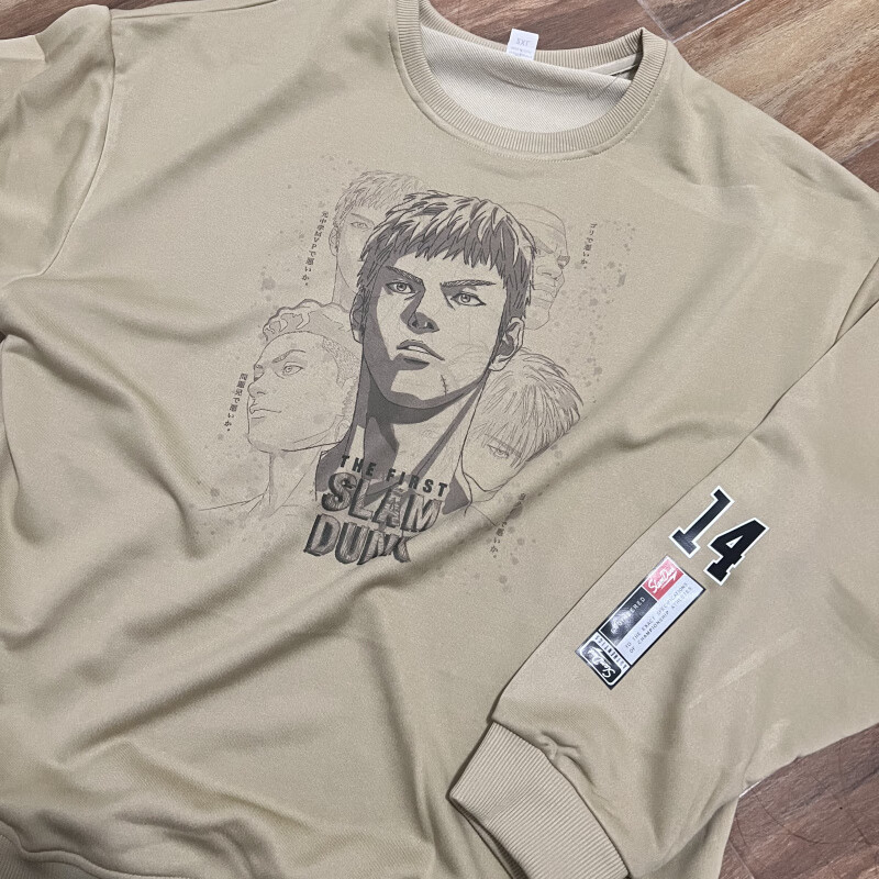 卡其色 头像款三井寿卫衣 m身高160-170体重100