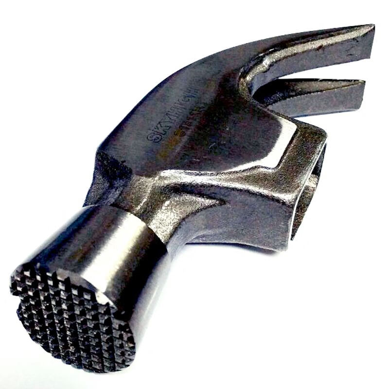 坚振 奥新工具澳新锤子羊角锤拔钉锤带磁吸钉铁锤防滑牙面木工锤头