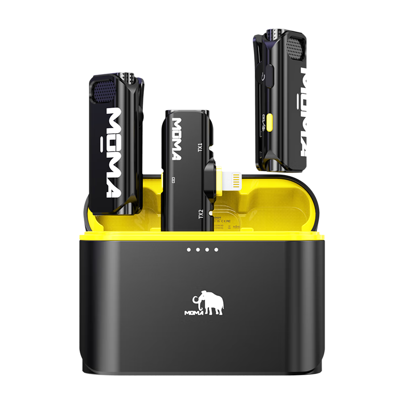 猛玛(MOMA) 悦声S1无线领夹麦克风 S1 一拖一816.99元拍3件(合272.33元/件)