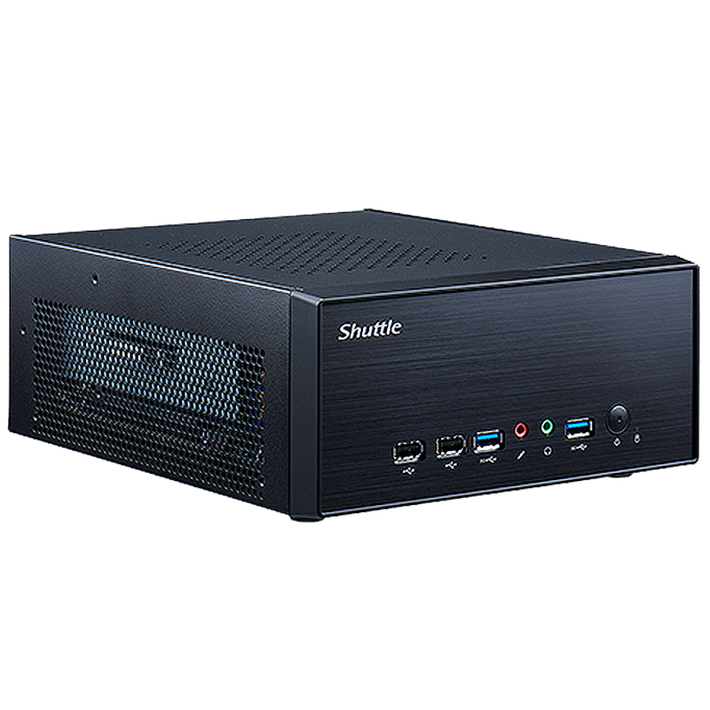 浩鑫(shuttle)xh510g2微型迷你电脑双槽独显工控nuc主机/7*24小时运行