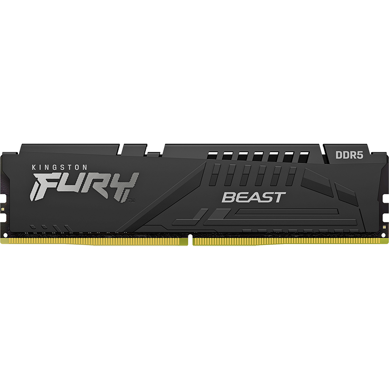 Kingston 金士顿 Fury系列 野兽 Beast DDR5 4800MHz 台式机内存 马甲条 黑色 32GB 16GB*2