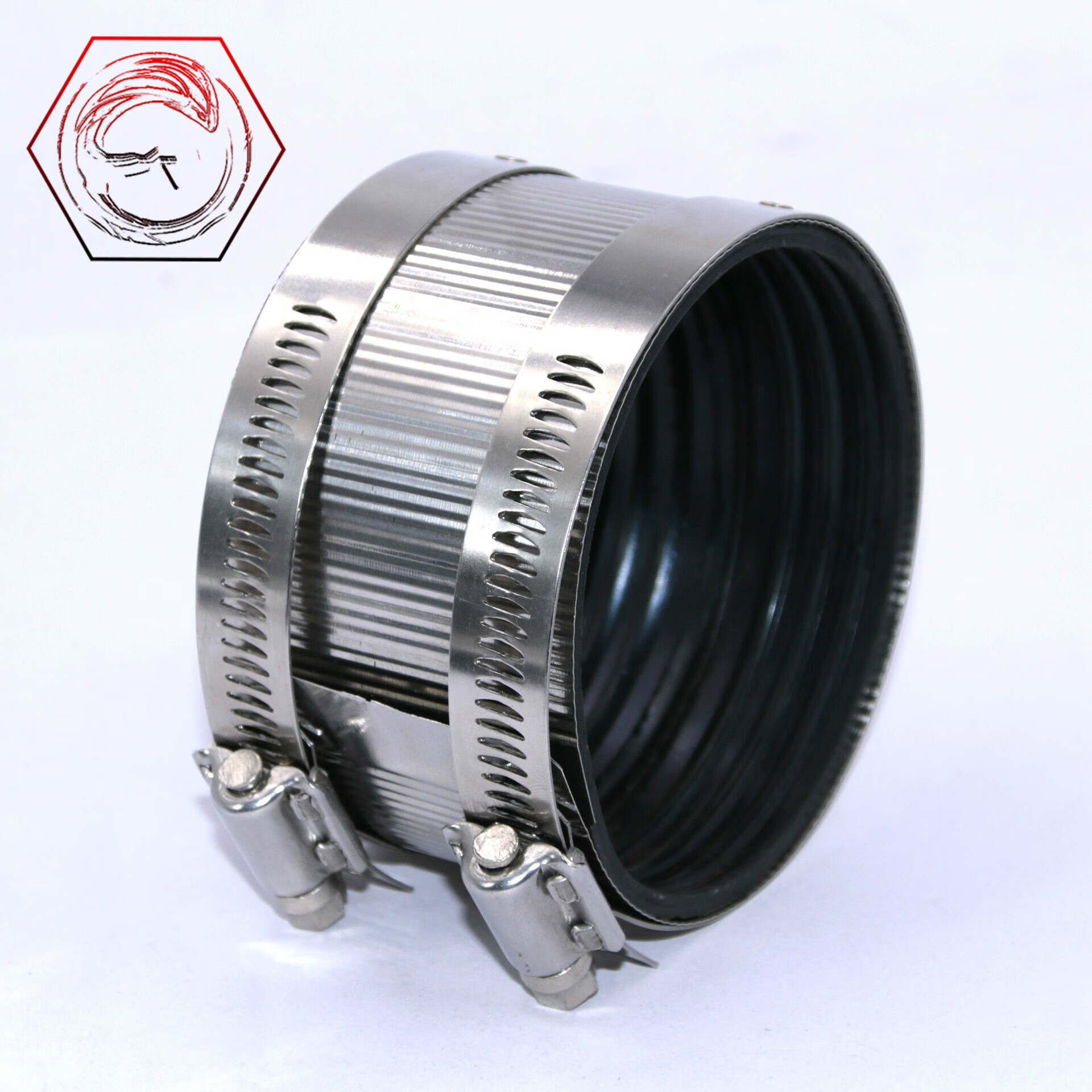 管箍  不锈钢卡箍 a型管束总成 铸铁管用柔性卡箍 dn50-200 2寸dn50