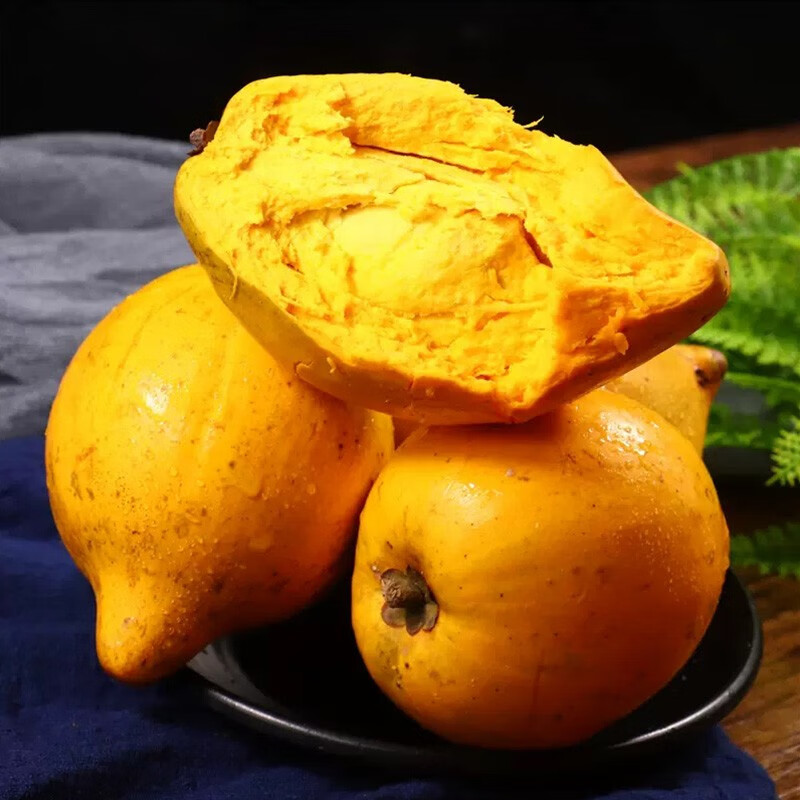 璋玖牯鸡蛋果海南蛋黄果 热带新鲜水果 当季罕见稀有果 精选3斤(5-8个