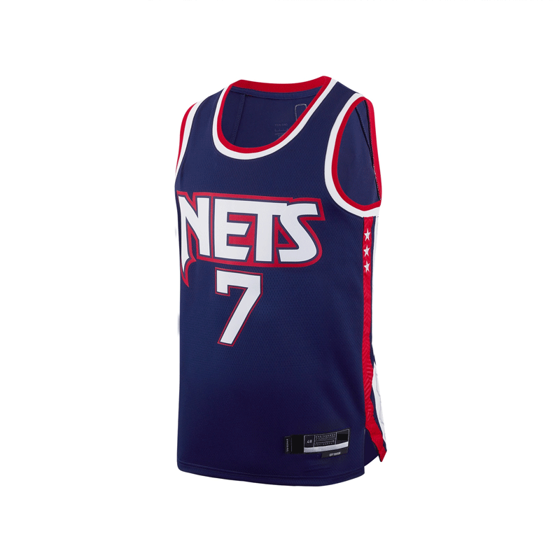 doghc篮网杜兰特 city 男子球衣新款紫色球服kd7号球衣布鲁克林7号