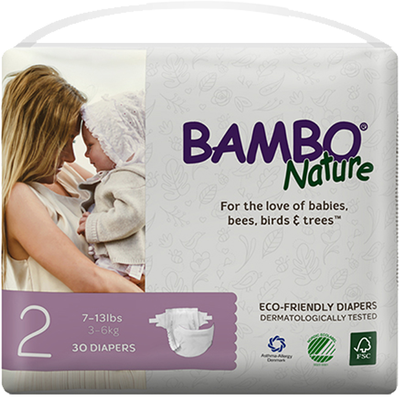 班博（BAMBO）梦想系列 丹麦进口婴儿纸尿裤超薄透气尿不湿 新生儿XS码2号32片 BAMBO