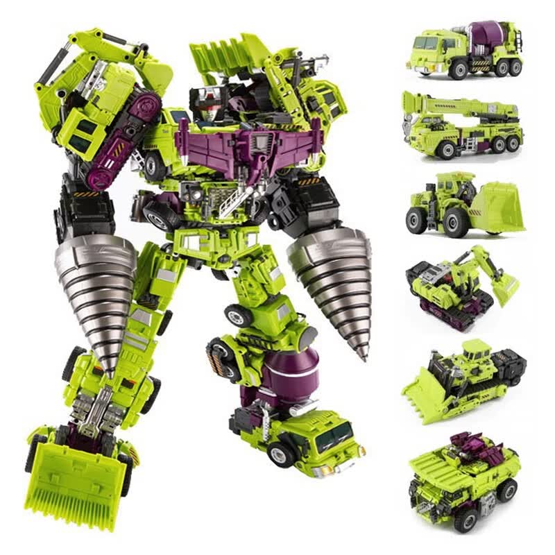 儿童男孩高端礼物的 (绿色)金宝大力神六合体 配件包