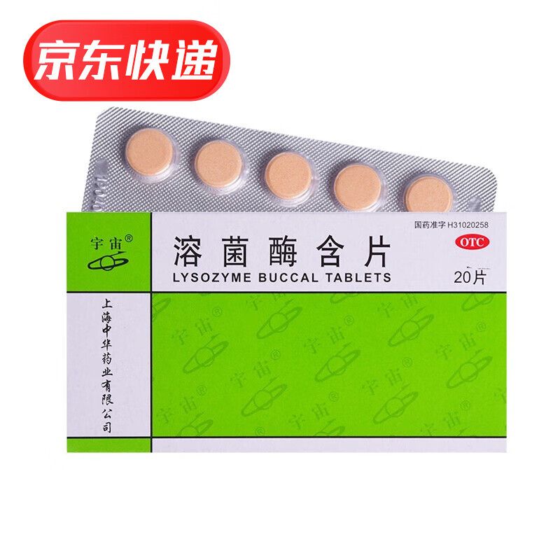 宇宙五官用药-溶菌酶含片价格走势及评测