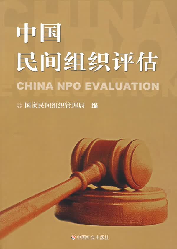 中国民间组织评估【正版图书】