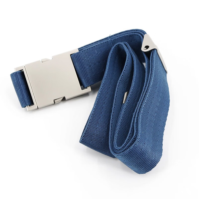 戌卫02飞行户外腰带飞行员战术腰带军迷编织内腰带 蓝色 1号120cm