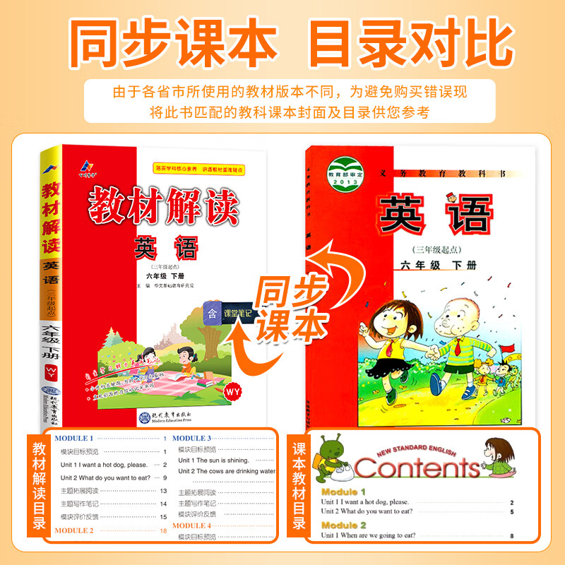 2023春教材解读六年级下册英语外研版3年级起点新版 小学6年级教材