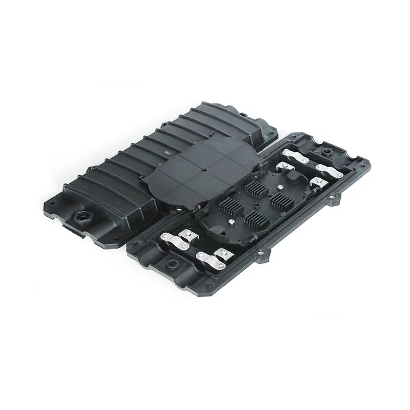 二进二出12芯光缆接头盒12芯迷你光纤接续盒防水光缆熔接包接续包