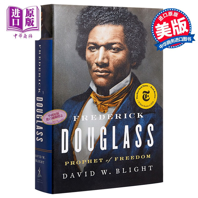 弗雷德里克道格拉斯传 英文原版 frederick douglass 人物传记