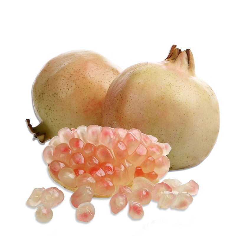 软籽石榴 白玉石籽石榴 吉祥果安徽怀远软