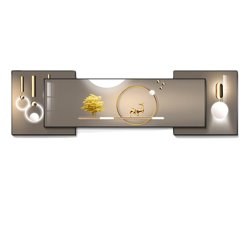 �˳� ��»���� ����װ�λ���������ɳ������ǽ�һ���Լ���ӱڻ� ��»����C 210x60cm���ɽ��(�ʺ�3��ɳ��) 648Ԫ