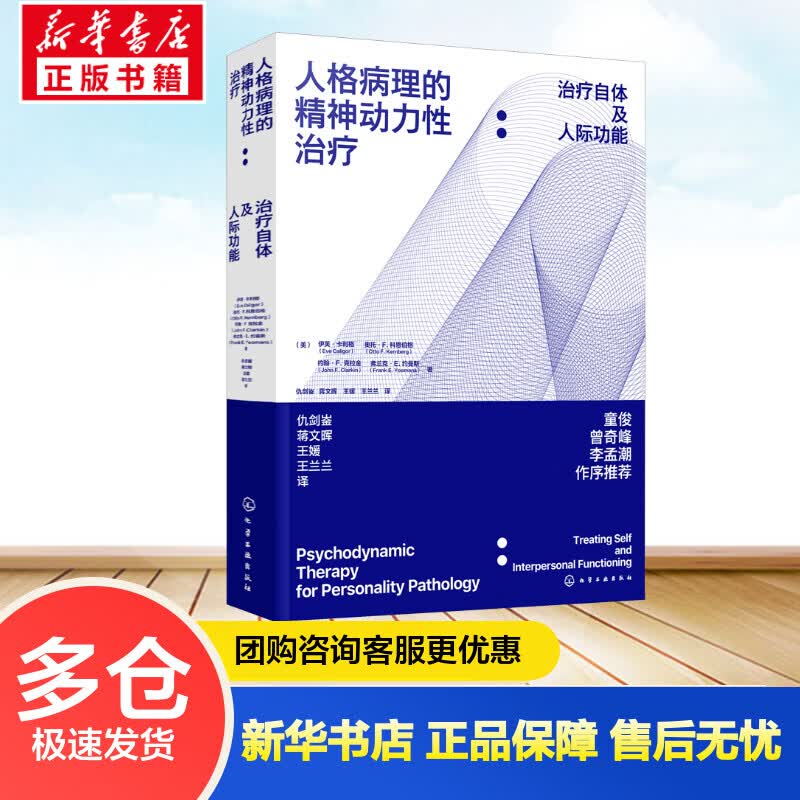 人格病理的精神动力性治疗:治疗自体及人际功能 (美)伊芙·卡利格 等 仇剑崟 等 译 书籍