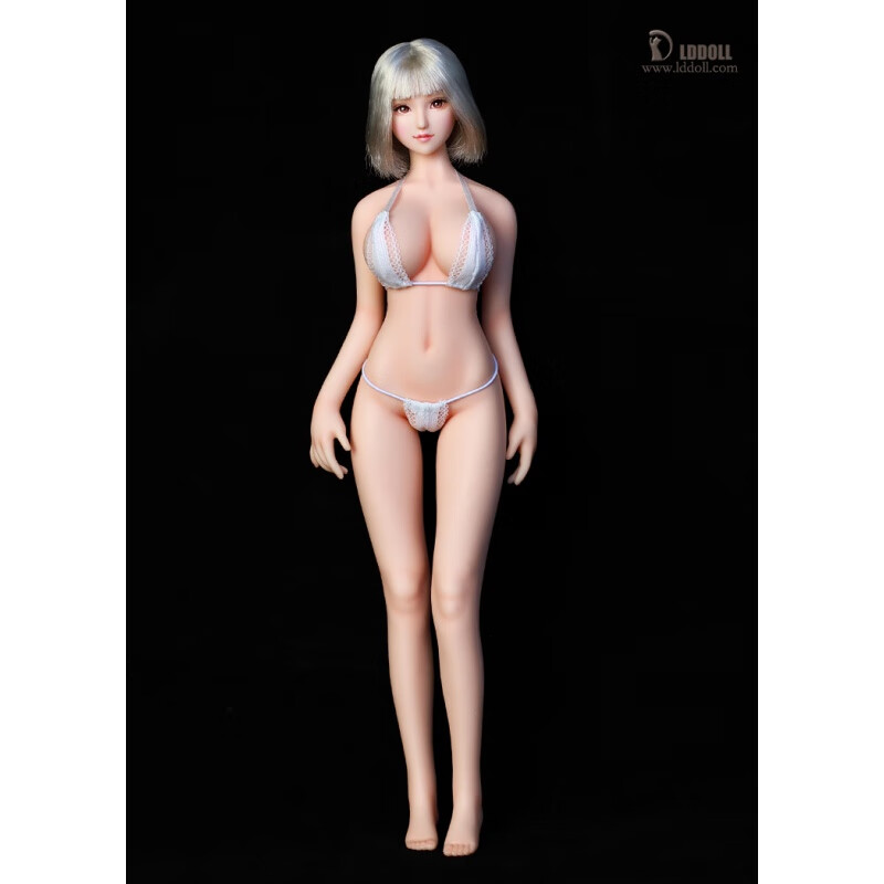 硅胶兵人[ld人形]27xl包 1/6 女素体大胸头部可接ob az等 加下体细节
