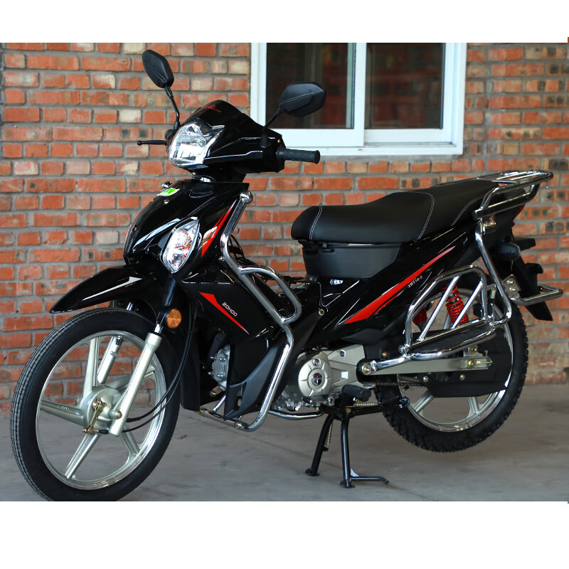 110cc上牌电喷助力车踏板车本田弯梁车宗申