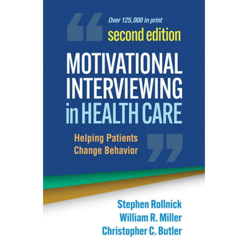 【4周达】motivational interviewing in health care, second