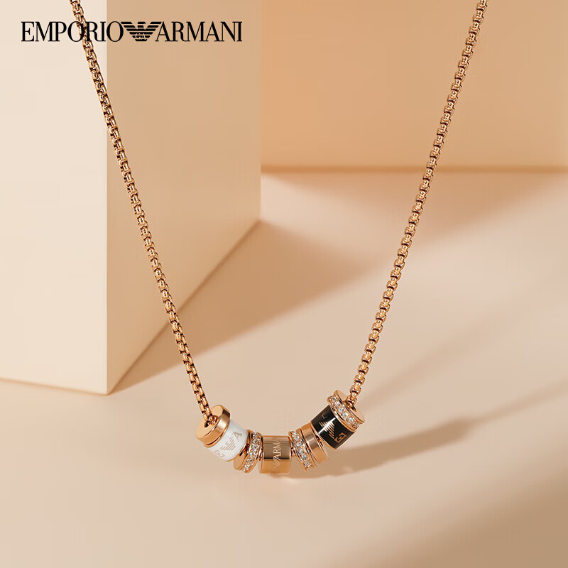 奢侈品女士项链镶钻串珠小蛮腰项链 送女友生日礼物