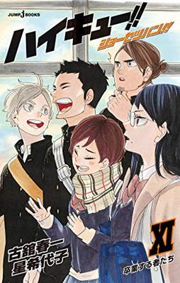 小说 排球少年11 ハイキュー！！ショーセツバン！！ １１ 古舘春一 星希代子 著 日本进口漫画周边
