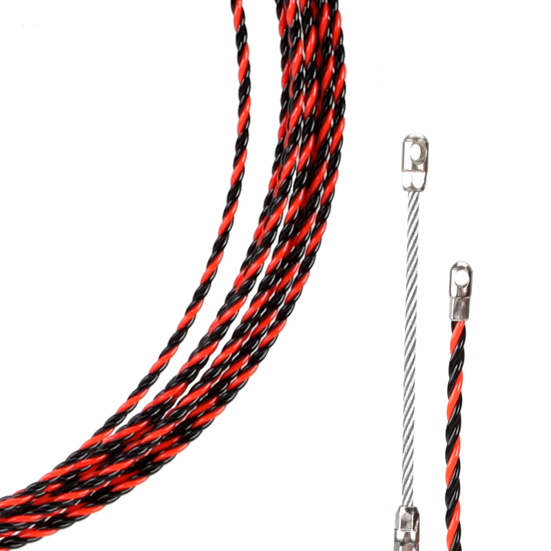 卡夫威尔 电工穿线器网线钢丝线电线线槽线管光纤引线器钢丝拉线穿管器穿线 10M CX3246