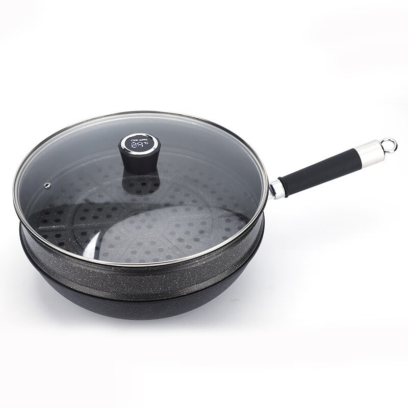 艾逸瑶选维切塔智能蒸炒一体锅32cm cj-21012