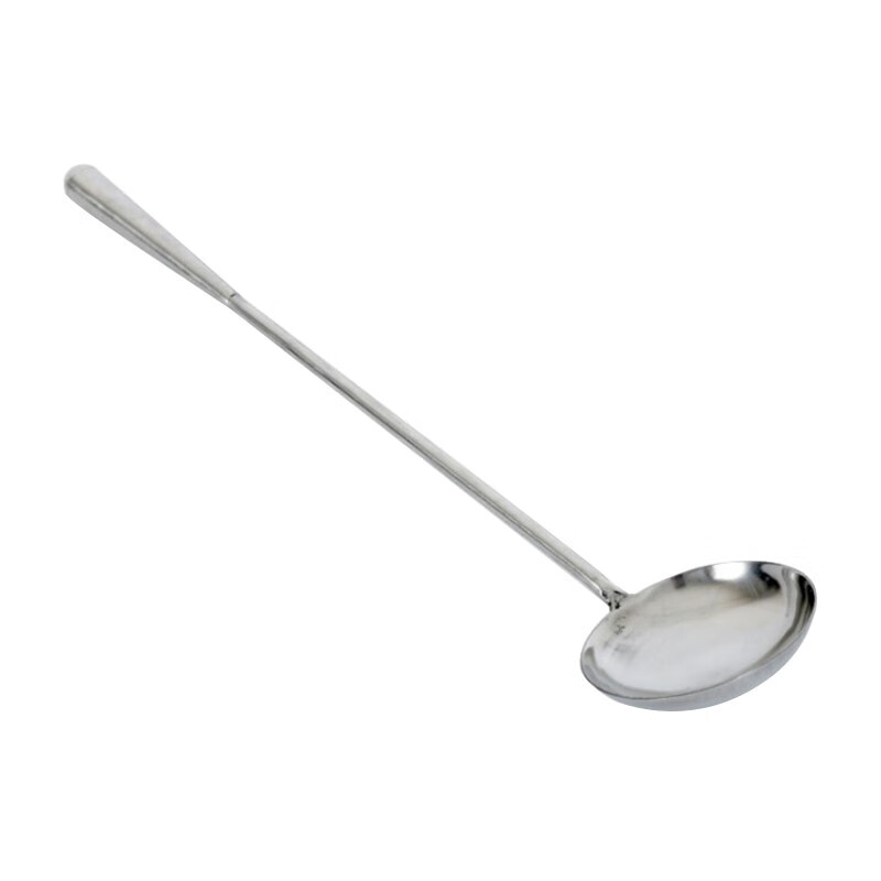 NIVORCE 不锈钢厨师手勺打菜勺酒店厨师专用无磁小号手勺 NI-5292