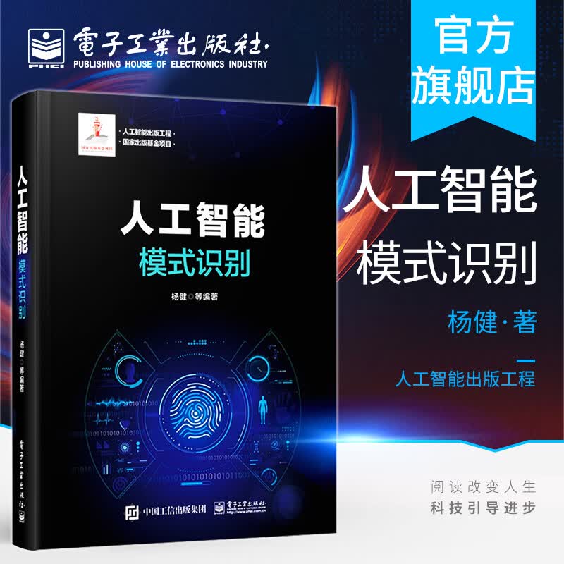 官方正版 人工智能：模式识别 国家出版基金项目 人工智能出版工程系列图书 杨健 等著 科