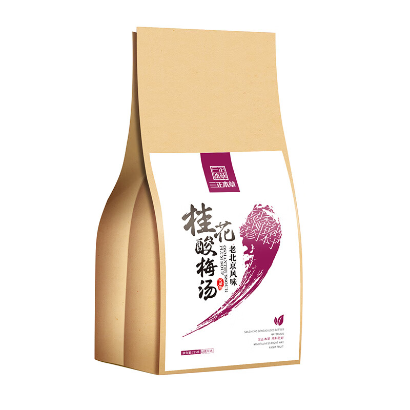 三正本草 桂花酸梅汤 225g(15g×15)